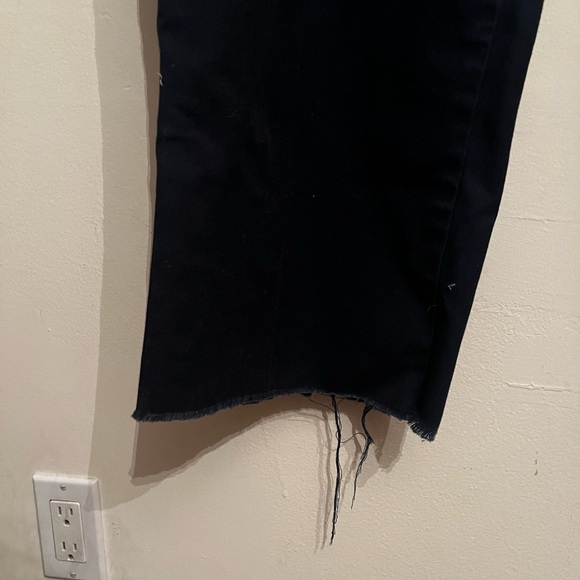 Chopped and Cropped Dickies Navy Blue Trouser Pants 44 Waist - Picture 3 of 8